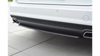 Splitter Audi A6 C7 Facelift Avant S-line Rear Central Gloss Black