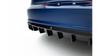 Diffuser Audi A3 8V Facelift Rear Valance Version with double exhaust tip