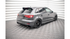 Splitter Audi S3 8V Facelift Tył Boczne v.1 Gloss Black