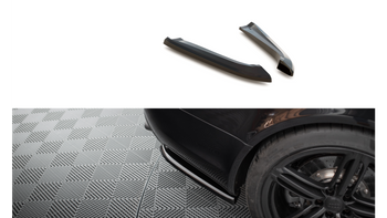 Splitter Audi RS6 C6 Rear Side Gloss Black