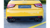 Splitter Audi S1 8X Tył Środkowy Gloss Black