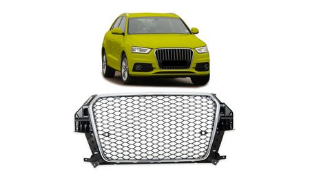 Grill Audi Q3 8U Chrome & Black