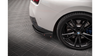 Splitter BMW 2 G42 M-Pack Tył Boczne v.2 + Flaps Gloss Black