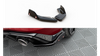 Splitter Volkswagen Golf 8 GTI GTE Rear Side v.2 + Flaps Gloss Black