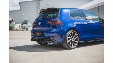 Dokładka Volkswagen Golf 7 Facelift R Zderzak Tył v.3 Gloss Black