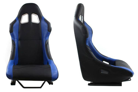 Racing seat MONZA RACE PLUS PVC Blue