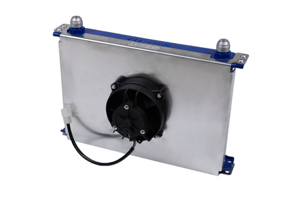 Cooling Plate TurboWorks Chłodnicy Oleju 15 rzędowej Race 4 calowy wentylator