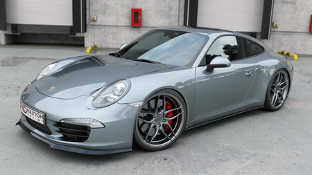 Dokładka Porsche 911 Carrera 991 Progi Gloss Black