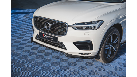 Splitter Volvo XC60 II R-Design przód v.1 Gloss Black