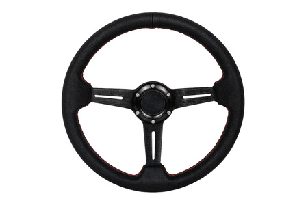 Steering wheel Pro 350mm offset:40mm Leather Black