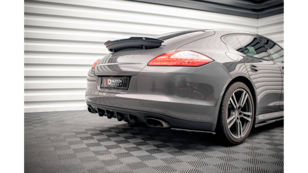 Dokładka Porsche Panamera Panamera Diesel 970 Zderzak Tył Gloss Black