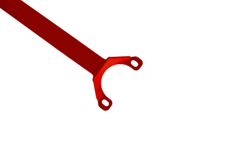 Rear upper strut bar Mitsubishi Eclipse 1 Red