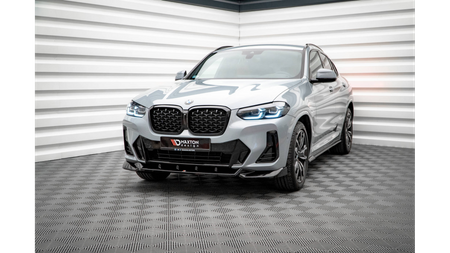 Splitter BMW X4 G02 Facelift M-Pack Front v.2 Gloss Black