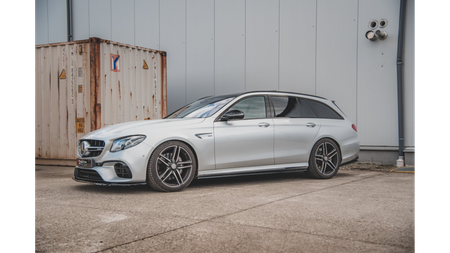 Dokładka Mercedes-Benz E63 AMG S213 W213 Progi Gloss Black