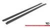 Diffuser Honda Civic X Sport Side Skirts Street Pro Black-Red