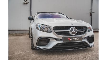 Splitter Mercedes-Benz E63 AMG S213 W213 przód v.2 Gloss Black