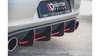 Diffuser Volkswagen Golf 7 GTI Rear Racing Durability v.1 Red