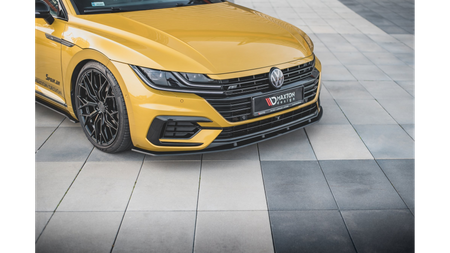 Splitter Volkswagen Arteon R-Line Front Racing Durability Black