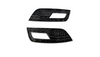 Fog Light Covers Audi A4 B8 Facelift Gloss Black