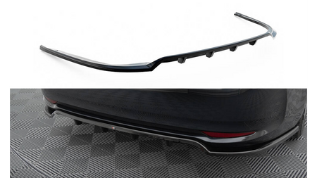 Splitter Toyota Avensis III Facelift Tył Środkowy z Dyfuzorem