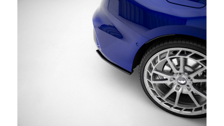 Splitter Audi S3 8Y Tył Boczne Street Pro Facelift Black-Red