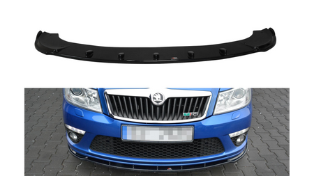 Splitter Skoda Octavia II Facelift RS przód v.1 Gloss Black