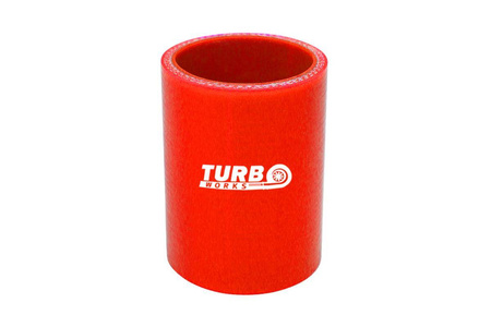 Silicone connector TurboWorks Red 25mm