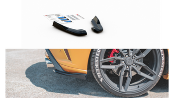 Splitter Ford Focus IV ST Rear Side v.2 Gloss Black