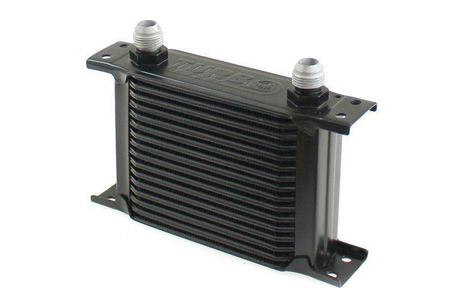 TurboWorks Oil Cooler Kit Slim 16-rows 140x125x50 AN10 Black