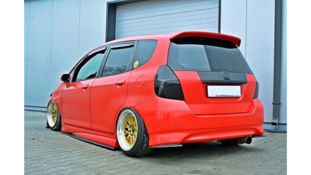 Splitter Honda Jazz I Rear Side Gloss Black