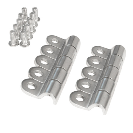 Mocowanie uchwyt przewodów 9,5 mm pojedyncze stal