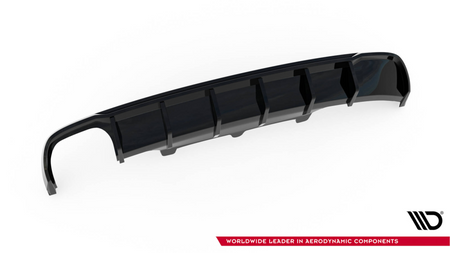 Diffuser Audi A6 C7 Avant Rear Valance Double Exhaust Version one side