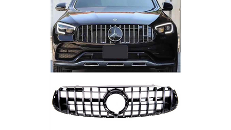 Grill Mercedes-Benz GLC X253 GLC C253 Facelift GT Chrome & Black