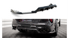 Splitter BMW X6 F86 M-Pack Tył Środkowy z Dyfuzorem Gloss Black