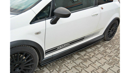 Diffuser Fiat Grande Punto Abarth Side Skirts Gloss Black