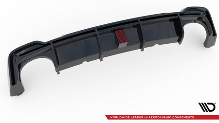 Dokładka Audi RS6 RS7 C8 Zderzak Tył Gloss Black