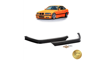 Diffuser BMW 3 E36 Compact Front Bumper Matt Black