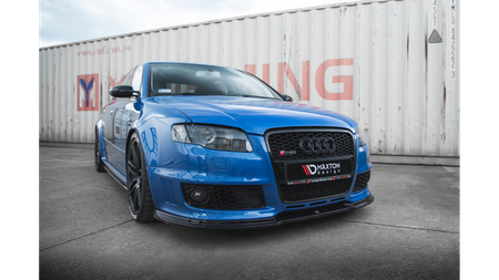 Splitter Audi RS4 B7 Front v.1 Gloss Black