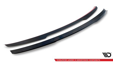 Przedłużenie Spoilera Audi RSQ8 4M Dolne Gloss Black