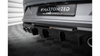 Diffuser Cupra Formentor Rear Valance v.3 + Exhaust Ends Imitation Gloss Black Chrome