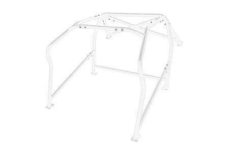 Bolt-in Roll Cage Honda CRX Del Sol White