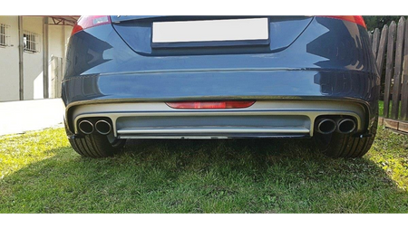 Splitter Audi TT 8J S-Line Rear Central Gloss Black