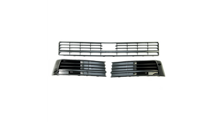 Trim Volkswagen Transporter T6 Front Bumper Gloss Black ACC