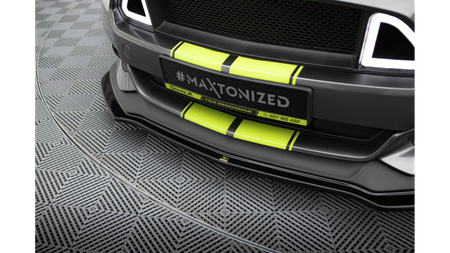 Splitter Ford Mustang VI GT przód Gloss Black