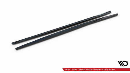 Diffuser Volkswagen Scirocco III Side Skirts Gloss Black