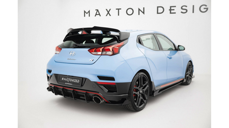 Diffuser Hyundai Veloster N Mk2 Rear Street Pro Red