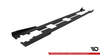 Diffuser Honda Civic X Side Skirts Street Pro Black + Gloss Flaps