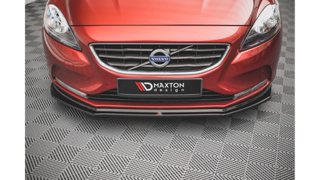 Splitter Volvo V40 Front Gloss Black