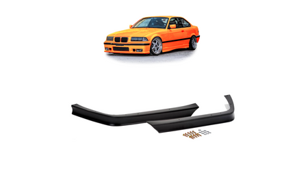 Diffuser BMW 3 E36 Compact Front Bumper Matt Black