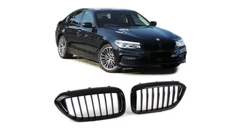 Grill BMW 5 G30 F90 G31 pojedyncze żeberka Gloss Black